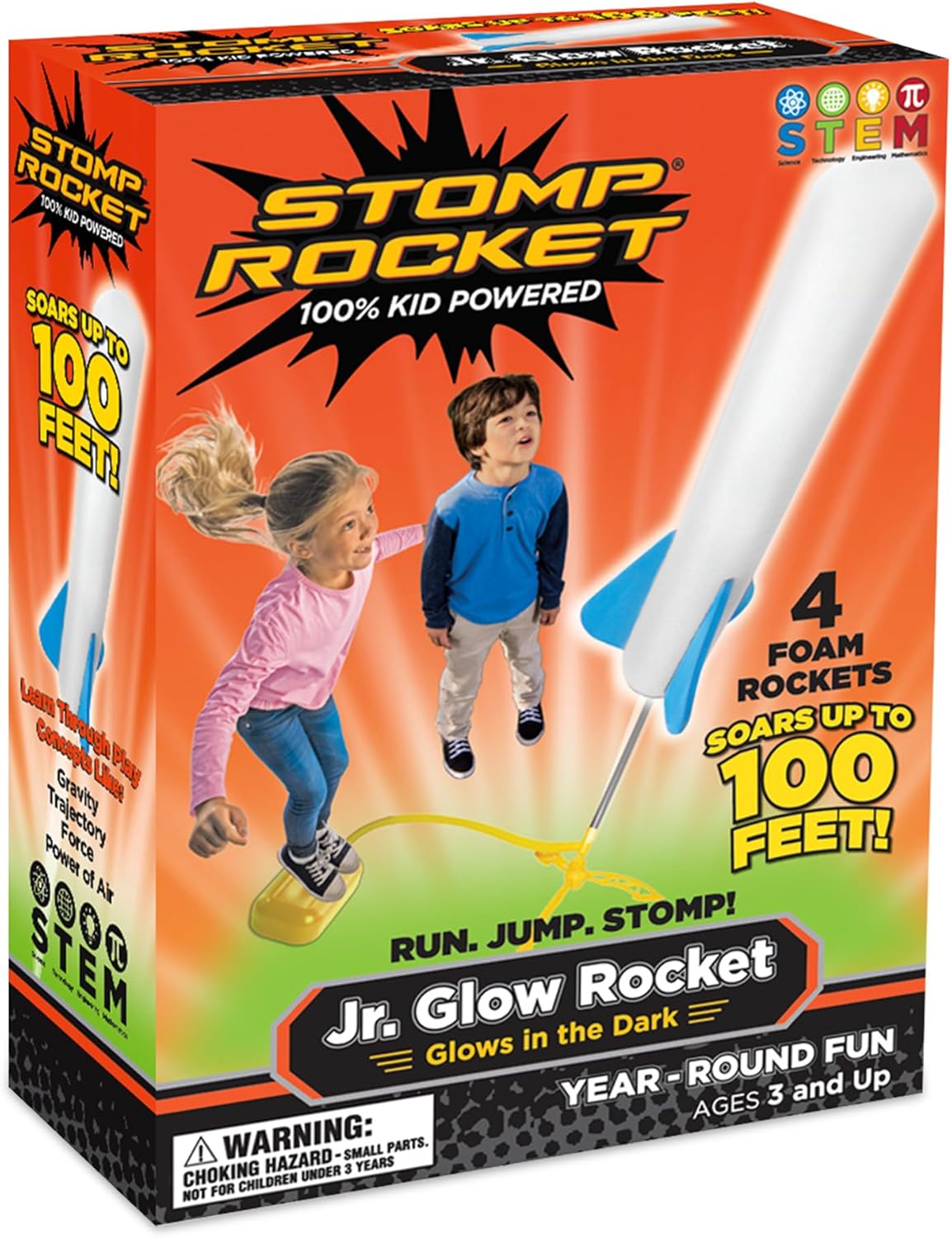 Stomp Rocket Original Jr. Glow Rocket